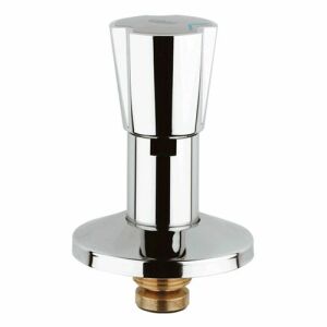 Partea superioară Grohe 11514 DN20 pentru robinete ascunse mâner triunghiular albastru/roșu 3/4", crom