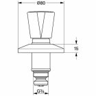 Tête de robinet Grohe 11514 DN20 pour robinets...