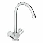 Grohe Zweigr.-SPT-Batt. Costa 31930 für offene Warmwasserbereiter, chrom