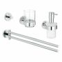 Grohe Essentials 4-in-1 basin set, chrome