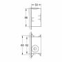 Grohe Trafo-Anschlussbox 42279