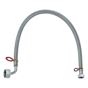 "Grohe" slėginė žarna 45417 lanksti M15x1 x3/4" 1500 mm chromuota