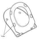 Villeroy & Boch toilet seat buffer (Vivia,...