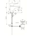 Ideal Standard CeraPlan III Waschtischarmatur 130, mit...