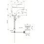 Ideal Standard CeraPlan III Waschtischarmatur 130, mit Ablaufgarnitur