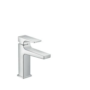 Hansgrohe Metropol mixer pentru bazin 110 cu mâner și supapă push-open, crom