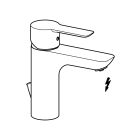 Hansa Ligna washbasin tap for open water heater (chrome)