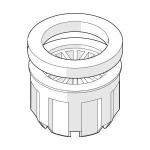 Hansa Strahlreglereinsatz mit Dichtung