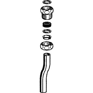 Hansa soğuk su borusu 170 mm