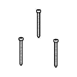 Hansa Inbusschraube M4x45, SW3