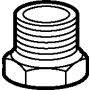 Hansa Stopfen G3/4 f. UP-Thermostate