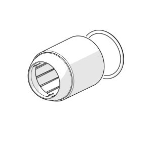 Hansa Tappo di copertura per set finiti Varox (cromo)