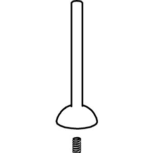 Hansa pin vzvod v kompletu (krom)