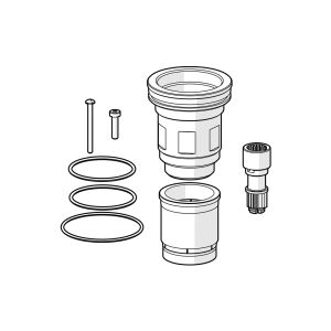 Hansa Verlängerungssatz 30 mm Wannenrand - Umstellung Stela Designo