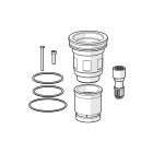 Hansa 30 mm bath rim extension set - Stela Designo diverter