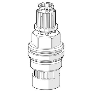 Hansa zgornji del G1/2 90 Gr sw 17 levo do