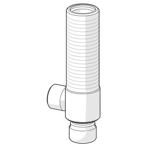 Hansa Seitenventil komplett G1/2 x G1/2 re