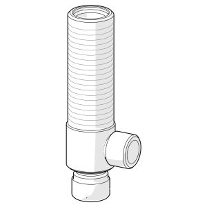 Hansa Seitenventil komplett G1/2 x G1/2 li