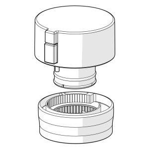 Hansa Temperatureinstellgriff zu 6465