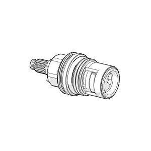 Hansa keraamiline ülemine osa G 1/2 5837 Unita jaoks