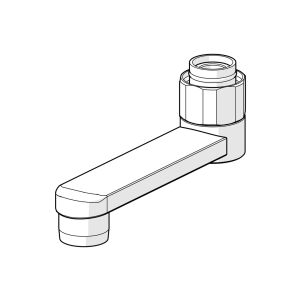 Hansa Auslauf 100 mm