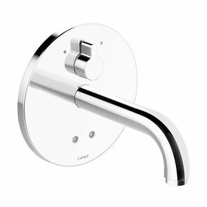 Hansa Hansaelectra washbasin ready-to-install set 8181, projection 170 mm (chrome)