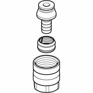 Raccord à vis Geberit pour Eurokonus G 3/4 d20