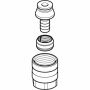 Raccord à vis Geberit pour Eurokonus G 3/4 d20