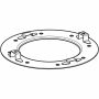 Geberit mounting flange for Geberit Pluvia roof outlet 14L/s