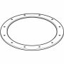 Geberit mounting flange for Geberit Pluvia roof outlet 25L/s