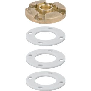 Geberit mounting flange, for UR control unit, water connection at top