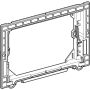 Geberit mounting frame for Geberit actuation plate Sigma80