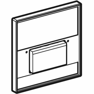 Geberit BetPl. Sigma50 zu UR-Strg. mit pneumatischer Sp-Ausl.