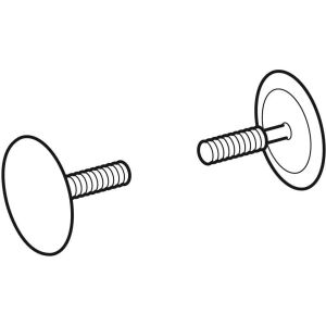 Zaslepovacie zátky Geberit pre keramiku pisoárov Preda a Selva