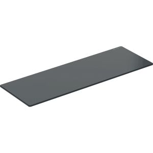 Geberit design cover plate for Geberit AquaClean Tuma: black glass