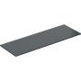 Geberit design cover plate for Geberit AquaClean Tuma: black glass