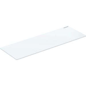 Geberit design cover plate for Geberit AquaClean Tuma: white glass