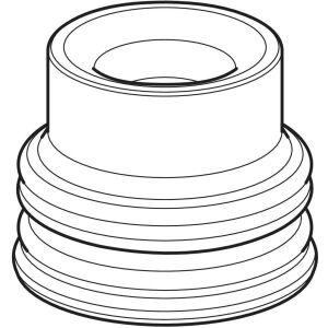 Geberit seal for outlet with reinforced hose