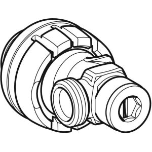 Robinet déquerre Geberit Unica résistant à la dézincification