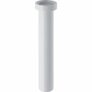 Geberit inlet pipe with union nut white-alpine