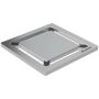 Geberit design grate "Square", 8 x 8 cm