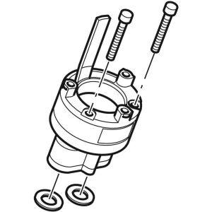 Mešalnik Geberit za samozapiralno pipo Geberit tip 26