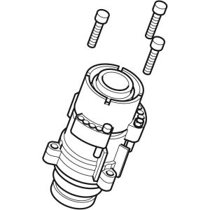 Cartuș mixer Geberit pentru apă rece/amestecată pentru robinet cu închidere automată Geberit tip 26