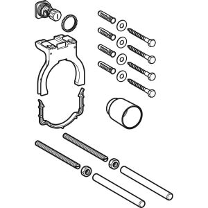 Geberit Mzb za element Kombifix za WWC, s Sigma UP-SPK, 12 cm