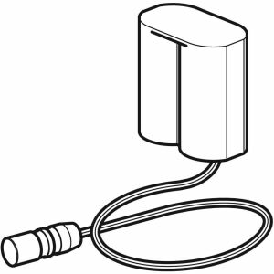 Geberit mains adapter for Geberit washbasin tap type 81-88, 185 and 186