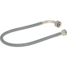 Geberit reinforced hose 3/8"-1/2" 90° for...