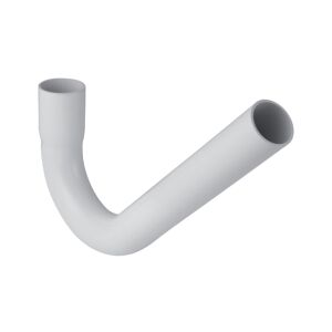 Geberit 135-degree flushing elbow extension with socket, white-alpine, 44 mm