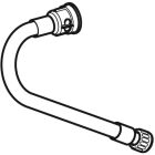 Geberit long flush hose for urinal