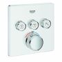 Grohe Grohtherm SmartControl Thermostat mit 3 Absperrventilen, moon white