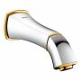 Grohe Wanneneinlauf Grandera 13341 Wandmontage Ausladung 177mm chrom/gold